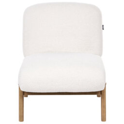 Beliani Armchair Niva Boucle Off-White - thumbnail 5