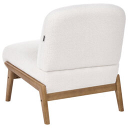 Beliani Armchair Niva Boucle Off-White - thumbnail 7