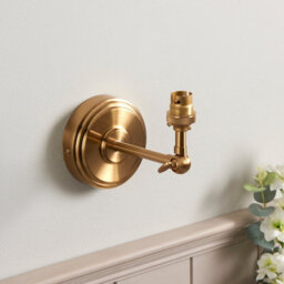 Loops 2 Pack Adjustable Dimmable Wall Lights In Brushed Aged Brass Finish For Elegant Home Decor - thumbnail 2