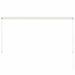 Walplus Retractable Awning Garden Sun Shade Canopy Gazebo For Back Door, Porch, Patio 250X150 Cm Cream - thumbnail 5