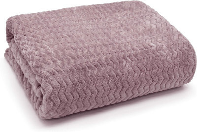 Homes & Linen Wave Luxury Flannel Fleece Throw Blanket Sofa Couch Wavy Teddy Soft Bed Throw Blanket 3D Chevron Pattern All Seasons Blanket