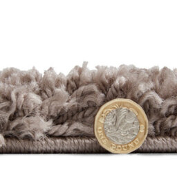 Beige Plain Shaggy Modern Polypropylene Easy To Clean Rug For Living Room Bedroom And Dining Room-200Cm X 290Cm - thumbnail 3