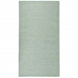 Berkfield Outdoor Flatweave Rug 80X150 Cm Turquoise