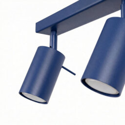 Sollux Lighting Ring Steel Ultramarine 4 Lights Modern Ceiling Lamps - thumbnail 7