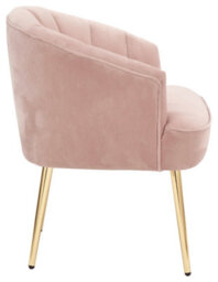 Gfw Pettine Velvet Accent Chair Blush Pink - thumbnail 6