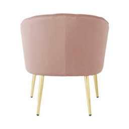 Gfw Pettine Velvet Accent Chair Blush Pink - thumbnail 5