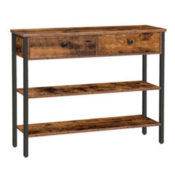 Console Table Hallway Table Sofa Table Side Table With 2 Drawers - thumbnail 5