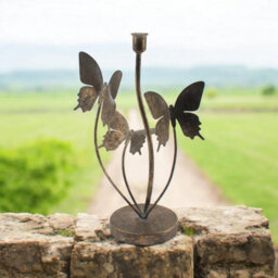 Minster Candle Holder - Metal - L12 X W15 X H35 Cm - thumbnail 3