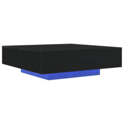 Walplus Coffee Table Black Oak 100 X 100 X 31 Cm Engineered Wood - thumbnail 2