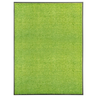 Berkfield Doormat Washable Green 90X120 Cm - image 1
