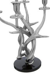 Orsina 5 Candles Antler Candelabra Holder, Candle Holder For Dining Table, 5 Candle Holder Centrepiece - thumbnail 3