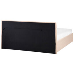 Beliani Ottoman Bed Boucle Orbey 160 X 200 Cm (Eu King Size) Beige - thumbnail 9
