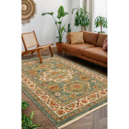 Melrose Persian Inspired Vintage Multi Blend Colours Small Indoor Area Rug 080/150Cm - thumbnail 1