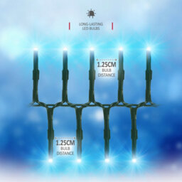 NETTA 720 Led Cluster String Lights 9M Indoor/outdoor Christmas Lights - Cool White - thumbnail 3