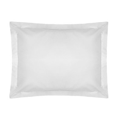 Belledorm Egyptian Cotton Oxford Pillowcase White (75Cm X 50Cm) - image 1