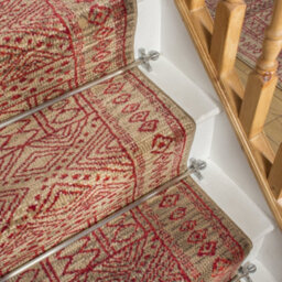 Afrikans Stair Runner - Soft & Durable Carpet Runner For Stairs & Staircases, Multiple Lengths - thumbnail 2