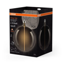 Osram Vintage 1906 Big Globe 200 10 Magnetic Dim Lamp 4.8W 818 Smoke E27 - thumbnail 2
