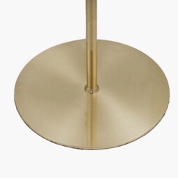 Pacific Lifestyle Brass Metal And White Orb Dome Floor Lamp - thumbnail 6