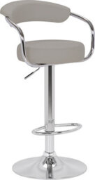 Lamboro Zenith Kitchen Bar Stool, Height Adjustable Swivel Gas Lift, Home Bar & Breakfast Barstool, Slate Grey - thumbnail 1