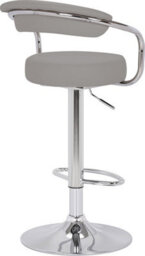 Lamboro Zenith Kitchen Bar Stool, Height Adjustable Swivel Gas Lift, Home Bar & Breakfast Barstool, Slate Grey - thumbnail 2