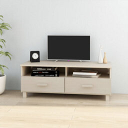 Berkfield Tv Cabinet Honey Brown 106X40X40 Cm Solid Wood Pine