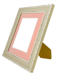 Frames By Post Scandi Clay Frame With Pink Mount For Image Size A5 - thumbnail 4