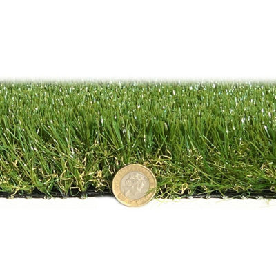 "Oakmount 38mm Artificial Grass, Pet-Friendly Fake Grass, Non- Slip Artificial Grass For Patio, Decks-3M(9'9"") X 4M(13'1"")-12M²" - image 1