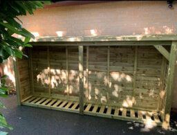 Churnet Valley Garden Furniture Ltd Super Heavy Duty Log Store - Timber - L60 X W360 X H180 Cm - Minimal Assembly Required - thumbnail 5