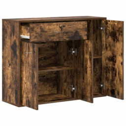 Vidaxl Sideboard Smoked Oak 88X30X70 Cm Engineered Wood - thumbnail 5