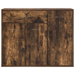 Vidaxl Sideboard Smoked Oak 88X30X70 Cm Engineered Wood - thumbnail 6