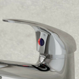 Affine 750mm Bathroom Vanity Unit & Basin Sink Tap + Waste Gloss White Floorstanding - thumbnail 7