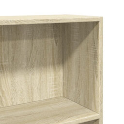 Berkfield Bookcase Sonoma Oak 60X24X109 Cm Engineered Wood - thumbnail 7