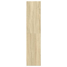 Berkfield Bookcase Sonoma Oak 60X24X109 Cm Engineered Wood - thumbnail 5