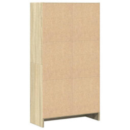 Berkfield Bookcase Sonoma Oak 60X24X109 Cm Engineered Wood - thumbnail 6