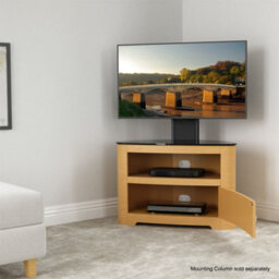 "Avf Affinity Blenheim Plus 80Cm Curved Tv Stand, For Tvs Up To 40"" - Oak" - thumbnail 8