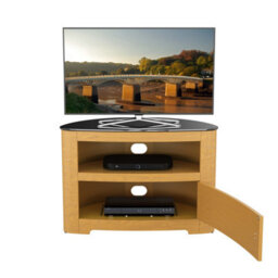 "Avf Affinity Blenheim Plus 80Cm Curved Tv Stand, For Tvs Up To 40"" - Oak" - thumbnail 9