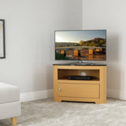 "Avf Affinity Blenheim Plus 80Cm Curved Tv Stand, For Tvs Up To 40"" - Oak" - thumbnail 2