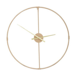 Orsina Wall Clock With Gold Finish Metal Open Frame - thumbnail 1