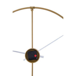 Orsina Wall Clock With Gold Finish Metal Open Frame - thumbnail 6