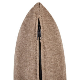 Beliani Right-Hand Chaise Longue Lannils Fabric Light Brown - thumbnail 6