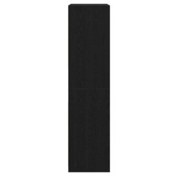 Walplus Wardrobe With Shelf Black Oak 100 X 50 X 200 Cm Engineered Wood - thumbnail 8