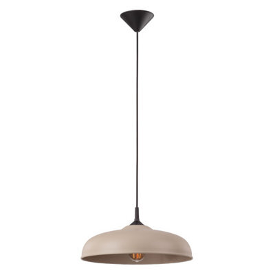 Sollux Lighting Gina Steel Taupe 1 Lights Minimalist Pendant Lamps - image 1