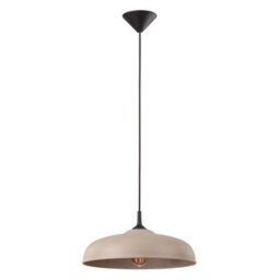 Sollux Lighting Gina Steel Taupe 1 Lights Minimalist Pendant Lamps