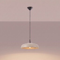 Sollux Lighting Gina Steel Taupe 1 Lights Minimalist Pendant Lamps - thumbnail 3
