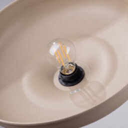 Sollux Lighting Gina Steel Taupe 1 Lights Minimalist Pendant Lamps - thumbnail 7