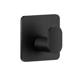 Beslagsboden - Cube Single Hook Mini. Black. Self-Adhesive.