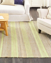 Beliani Rug Talpur Light Green 160 X 230 Cm Jute - thumbnail 2