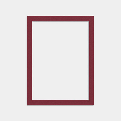 "Ak Frames Burgundy 16X12"" Picture Mount To Fit 14X10"" Aperture Size - Mount Board Only (No Frame Included)" - image 1