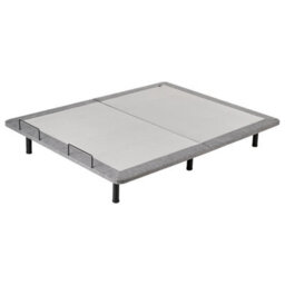 Beliani Electric Adjustable Bed Base Brunoy 160 X 200 Cm (Eu King Size) Grey - thumbnail 4