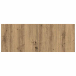 Berkfield 7 Piece Tv Cabinet Set Wall-Mounted Artisan Oak Engineered Wood - thumbnail 5